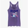 Best deal ✔️ Dsny Lilo Stch Stitch Eat 👧 Girls Raw Edge Tank 🤩 -lilo and stitch shop 19463881 hi