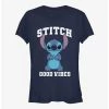 Flash Sale 🎁 Dsny Lilo Stch Stitch Good Vibes 👧 Girls T-Shirt 😍 -lilo and stitch shop 19463939 hi