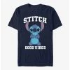 Outlet 🧨 Dsny Lilo Stch Stitch Good Vibes T-Shirt 😉 -lilo and stitch shop 19463954 hi