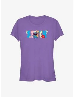 Buy ⌛ Dsny Lilo Stch Stitch Tropic Shades 👧 Girls T-Shirt 🧨
