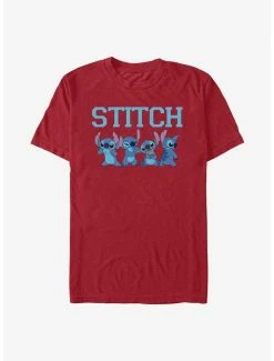 Discount 🧨 Dsny Lilo Stch The Stitches Happy Stitch T-Shirt 😀