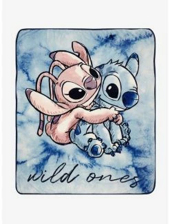 Discount 🛒 Disney Lilo & Stitch Duo Wild Ones Throw Blanket ⌛