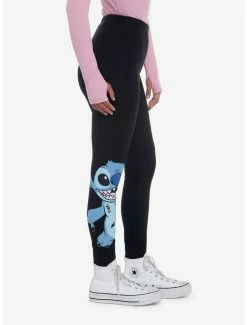Outlet 😀 Disney Lilo & Stitch Scrump & Stitch Leggings ⭐ -lilo and stitch shop 19673916 av2