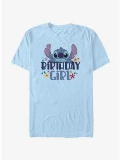 Best deal 😍 Disney Lilo & Stitch 🥳 Birthday Girl Stitch T-Shirt ⭐