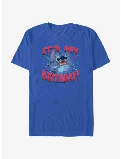 Hot Sale 👏 Disney Lilo & Stitch It's My 🥳 Birthday T-Shirt 😍