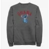Outlet 💯 Disney Lilo & Stitch Ohana Collegiate Sweatshirt 👍 -lilo and stitch shop 19734529 hi