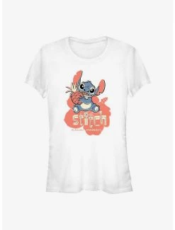 Best Pirce 😍 Disney Lilo & Stitch Pineapple 👧 Girls T-Shirt 😍