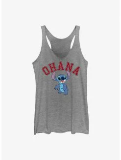 Top 10 😀 Disney Lilo & Stitch Ohana Collegiate 👧 Girls Tank 👍