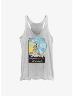 New 🌟 Disney Lilo & Stitch Surf's Up Kauai 👧 Girls Tank ⌛