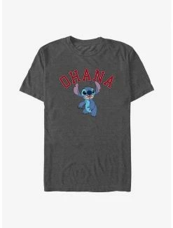 Buy 🛒 Disney Lilo & Stitch Ohana Collegiate T-Shirt 👏