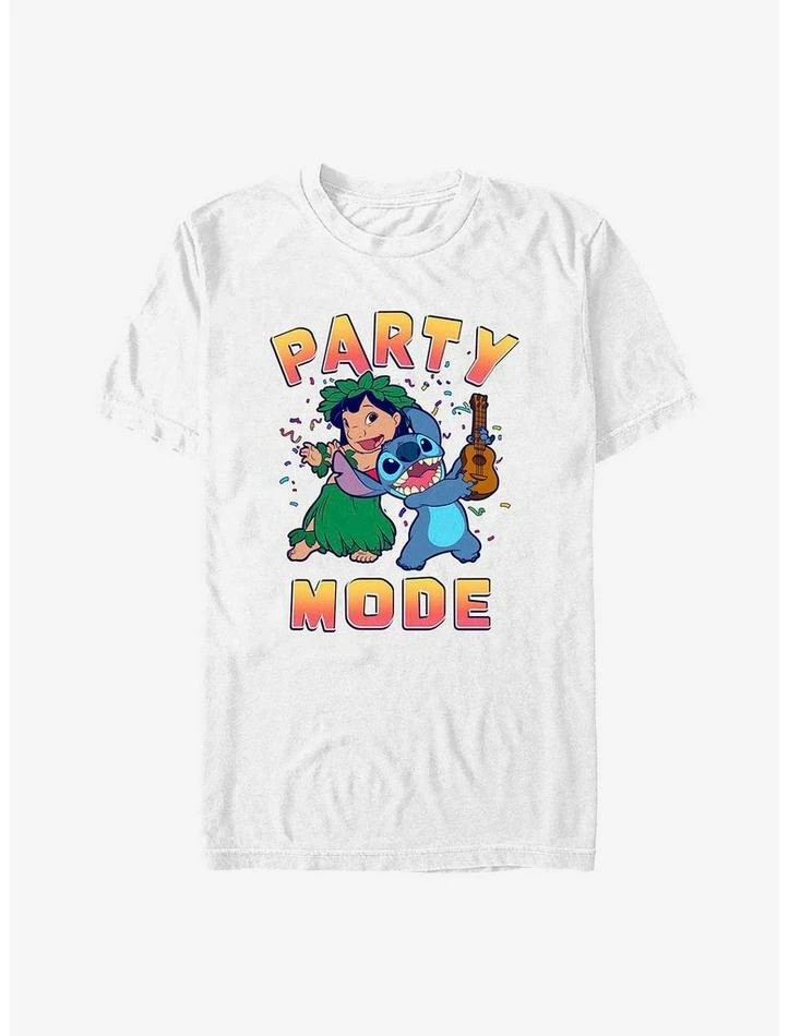 Best Pirce ๐ Disney Lilo & Stitch Party Mode T-Shirt ๐ 3 Best Pirce ๐ Disney Lilo & Stitch Party Mode T-Shirt ๐