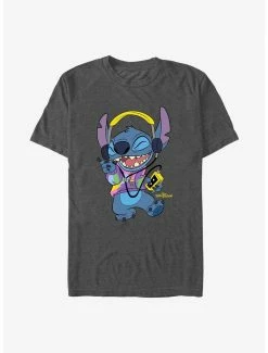 New 🛒 Disney Lilo & Stitch Rockin' Stitch T-Shirt 🤩