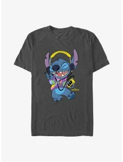 Coupon 🛒 Disney Lilo & Stitch Rockin' Stitch T-Shirt 👍