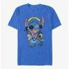 Hot Sale 👍 Disney Lilo & Stitch Rockin' Stitch T-Shirt 🔔 -lilo and stitch shop 19735180 hi
