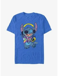 Hot Sale 👍 Disney Lilo & Stitch Rockin' Stitch T-Shirt 🔔