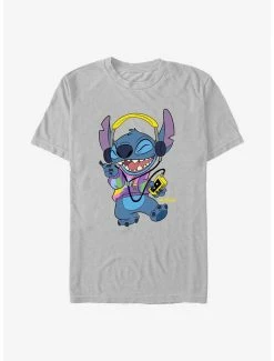 New 🥰 Disney Lilo & Stitch Rockin' Stitch T-Shirt 🤩