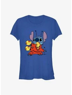 Budget 👏 Disney Lilo & Stitch Stick 'Em Up 👧 Girls T-Shirt ⭐