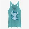 Hot Sale 🔔 Disney Lilo & Stitch Floral Sketch 👧 Girls Tank 😉 -lilo and stitch shop 19740089 hi