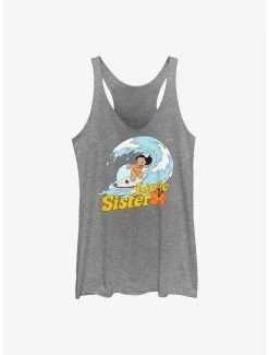 Promo ⭐ Disney Lilo & Stitch Little Sister Lilo 👧 Girls Tank 😍