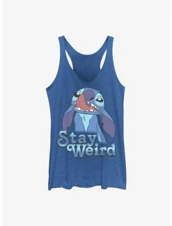 Coupon 🛒 Disney Lilo & Stitch Stay Weird 👧 Girls Tank 😍