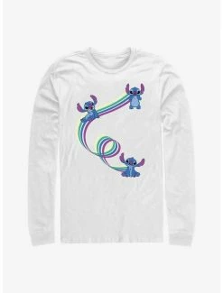 Best Pirce 😍 Disney Lilo & Stitch Ribbon Stitches Long-Sleeve T-Shirt 😍