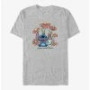 Budget 🎉 Disney Lilo & Stitch Chibi Floral T-Shirt 👍 -lilo and stitch shop 19740263 hi