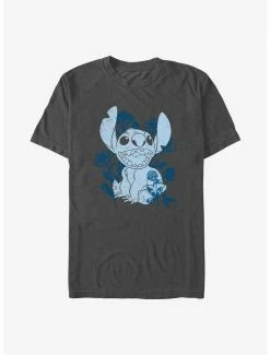 Best reviews of 🔔 Disney Lilo & Stitch Floral Sketch T-Shirt 🛒