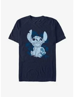 Buy 😍 Disney Lilo & Stitch Floral Sketch T-Shirt 💯