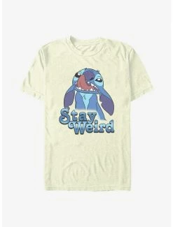 Buy 👏 Disney Lilo & Stitch Stay Weird T-Shirt ❤️