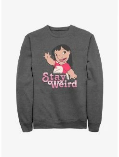 New ⭐ Disney Lilo & Stitch Stay Weird Lilo Sweatshirt 🌟