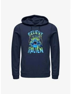 Buy 😉 Disney Lilo & Stitch Inner Alien Hoodie 👏