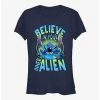 New 😀 Disney Lilo & Stitch Inner Alien 👧 Girls T-Shirt 🌟 -lilo and stitch shop 19748123 hi