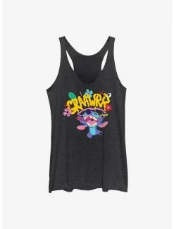 New 🥰 Disney Lilo & Stitch Graawrr 👧 Girls Tank 👏