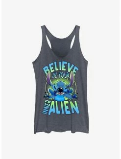 Cheapest 🎁 Disney Lilo & Stitch Inner Alien 👧 Girls Tank ⭐