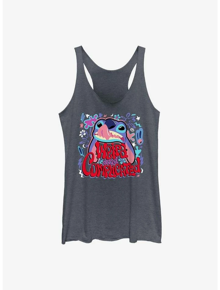 Hot Sale ๐ Disney Lilo & Stitch Weird and Complicated ๐ง Girls Tank โค๏ธ 3 Hot Sale ๐ Disney Lilo & Stitch Weird and Complicated ๐ง Girls Tank โค๏ธ