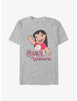 Deals 🤩 Disney Lilo & Stitch Stay Weird Lilo T-Shirt 🥰