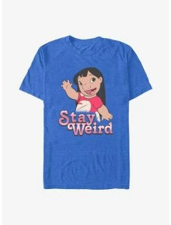 New 🛒 Disney Lilo & Stitch Stay Weird Lilo T-Shirt 🛒
