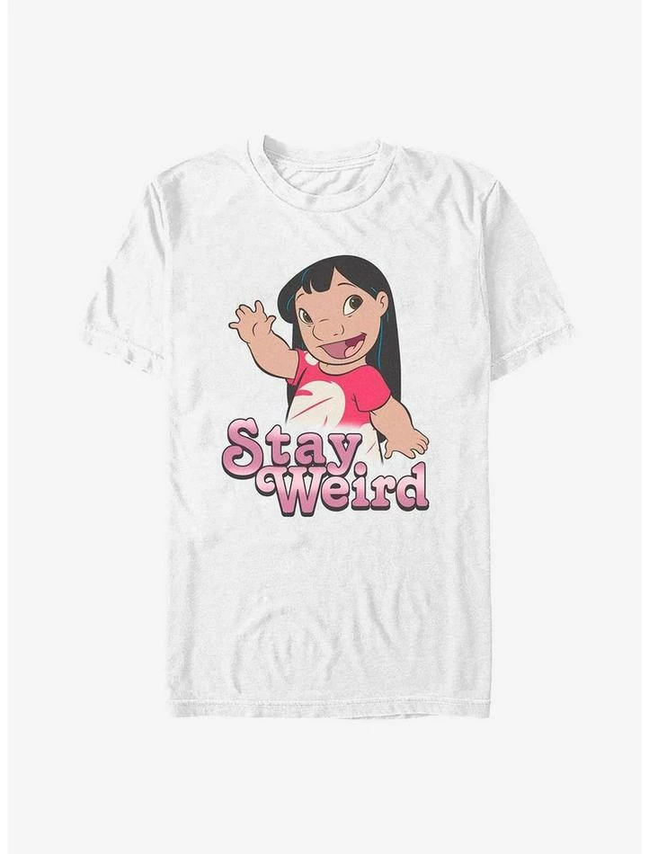 Best Pirce 🔥 Disney Lilo & Stitch Stay Weird Lilo T-Shirt ⌛ 3 Best Pirce 🔥 Disney Lilo & Stitch Stay Weird Lilo T-Shirt ⌛