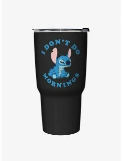 New 😍 Disney Lilo & Stitch No Mornings Travel Mug 👍