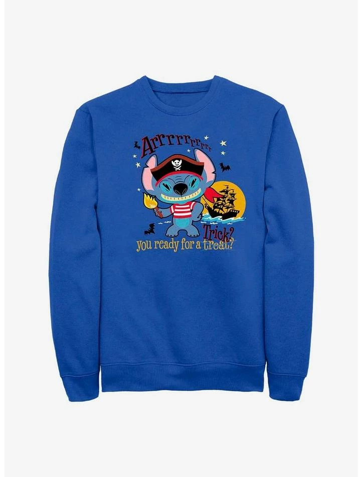 Hot Sale ๐ Disney Lilo & Stitch Pirate Stitch Sweatshirt โจ 3 Hot Sale ๐ Disney Lilo & Stitch Pirate Stitch Sweatshirt โจ