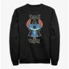 Discount 🎉 Disney Lilo & Stitch Trick or Treat Wizard Sweatshirt 👏 -lilo and stitch shop 19818079 hi