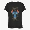 Flash Sale ⭐ Disney Lilo & Stitch Trick or Treat Wizard 👧 Girls T-Shirt 🛒 -lilo and stitch shop 19818523 hi