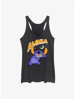 Coupon 🛒 Disney Lilo & Stitch Spooky Aloha 👧 Girls Tank 👍