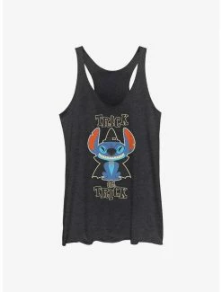 Coupon 🧨 Disney Lilo & Stitch Trick or Treat Wizard 👧 Girls Tank 😍