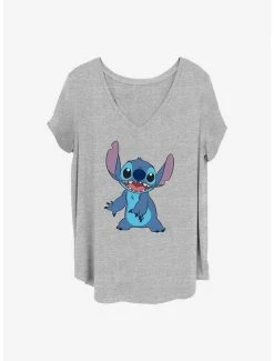Outlet 🥰 Disney Lilo & Stitch Simply Stitch 👧 Girls T-Shirt Plus Size 🛒