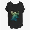 Flash Sale 🎁 Disney Lilo & Stitch Fill 👧 Girls T-Shirt Plus Size 👏 -lilo and stitch shop 19893890 hi