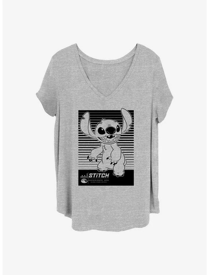 Outlet 🤩 Disney Lilo & Stitch Liner 👧 Girls T-Shirt Plus Size 😍 3 Outlet 🤩 Disney Lilo & Stitch Liner 👧 Girls T-Shirt Plus Size 😍