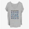 New 🥰 Disney Lilo & Stitch Moods of Stitch 👧 Girls T-Shirt Plus Size 🛒 -lilo and stitch shop 19893902 hi