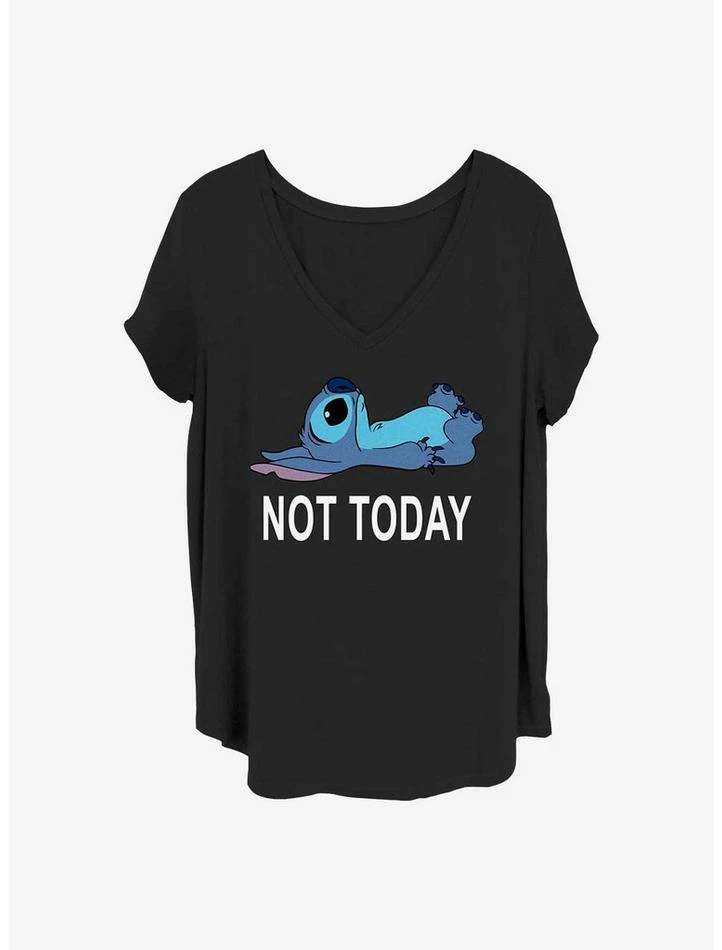 Cheap 👏 Disney Lilo & Stitch Not Today 👧 Girls T-Shirt Plus Size 🎁 3 Cheap 👏 Disney Lilo & Stitch Not Today 👧 Girls T-Shirt Plus Size 🎁
