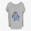 Brand new 🧨 Disney Lilo & Stitch In My Head 👧 Girls T-Shirt Plus Size 🎁 -lilo and stitch shop 19894653 hi